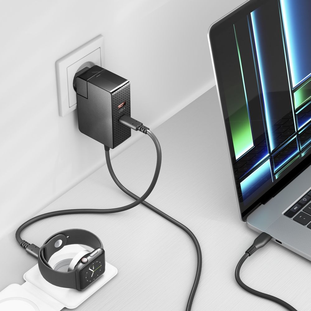 PureLink VL-PSU110 - USB-C und USB-A GaN III Ladegerät mit 100 Watt PD