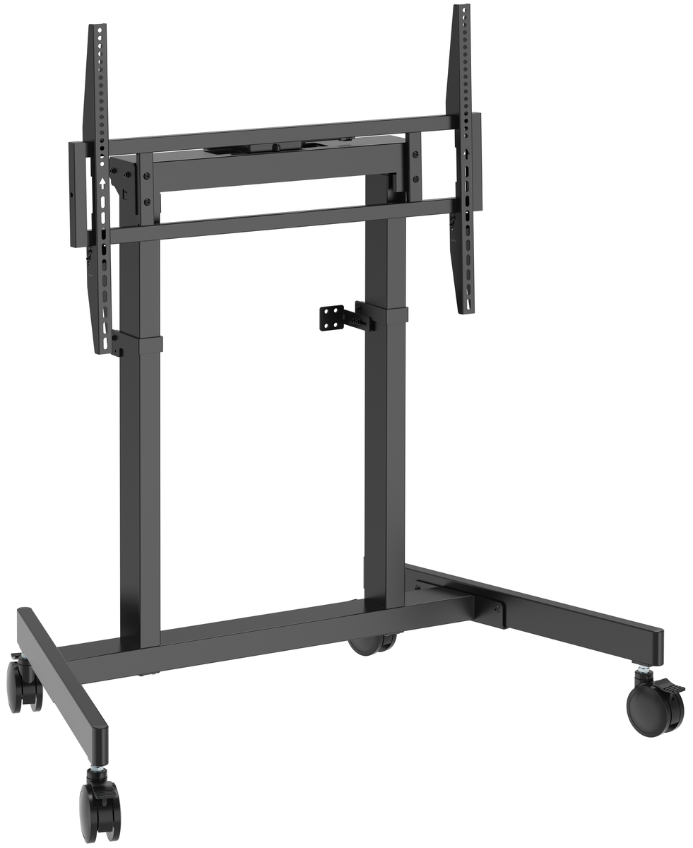 CTOUCH Wallom4 Mobile Lift - mobiler Rollwagen - 55-100 Zoll - VESA 800x600mm - bis 120kg - Schwarz