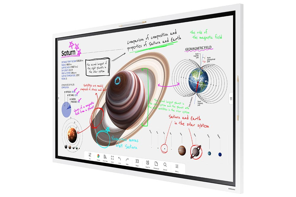 Samsung Flip Pro WM55B - 55 Zoll digitales Flipchart für smarte Meetings - Flip 4