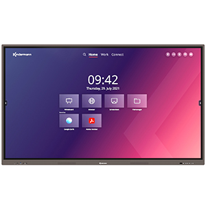 Kindermann TD-2086-S  - 86 Zoll - 400 cd/m² - Ultra-HD - 3840x2160 Pixel - 18/7 - 40-Punkt Multitouch Display