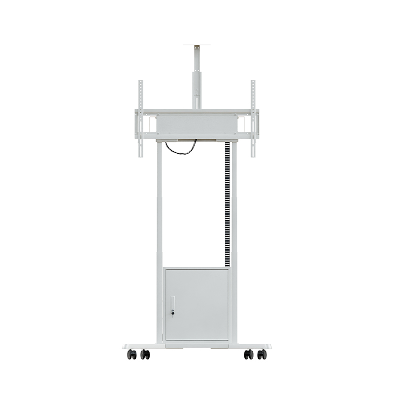 Hagor HP Twin Lift M-W - mobiles, elektrisch höhenverstellbares Liftsystem - 55-86 Zoll - VESA 900x600mm -  bis 120kg - Weiss