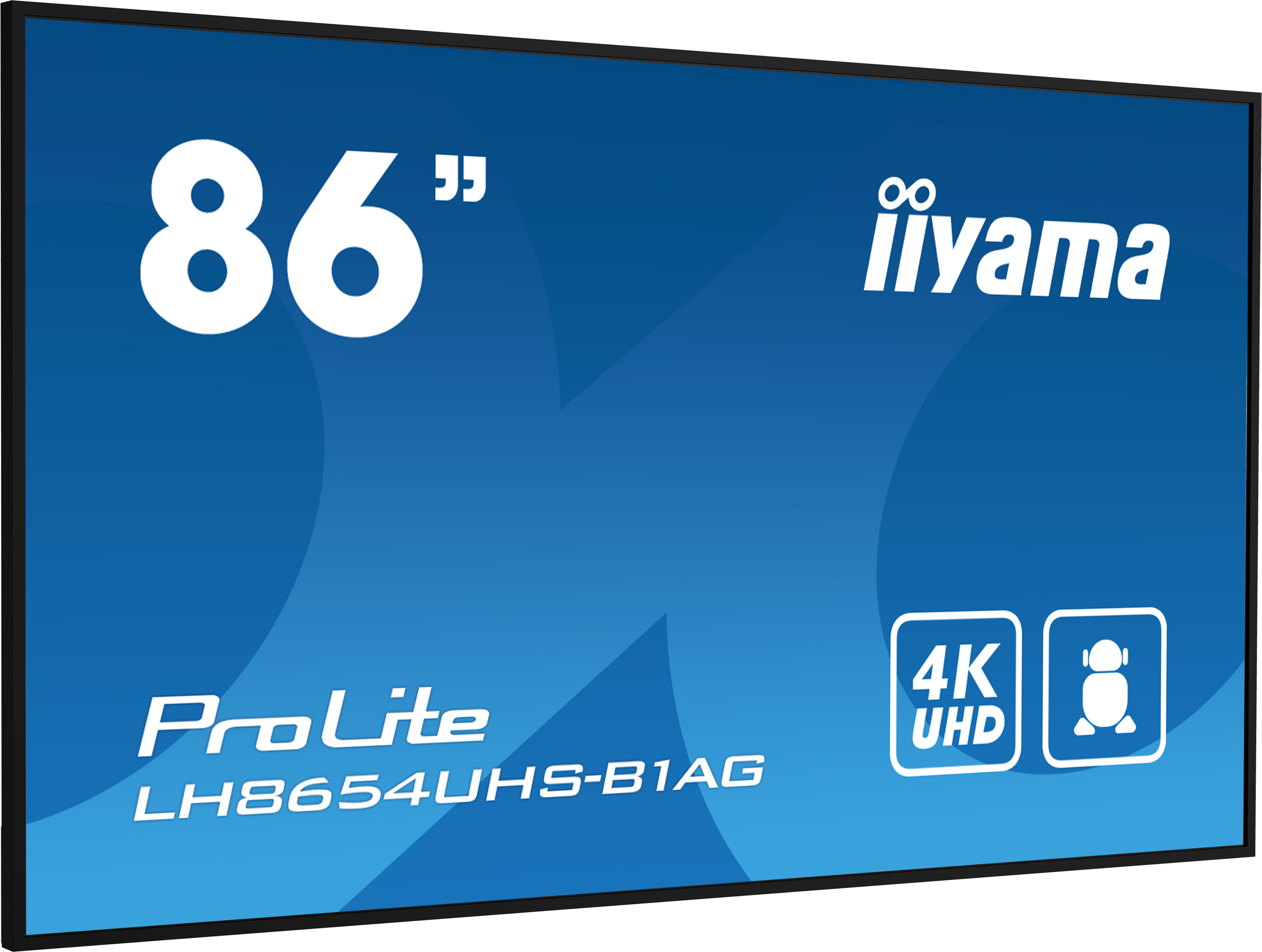 iiyama ProLite LH8654UHS-B1AG - 86 Zoll - 500 cd/m² - Ultra-HD - 3840x2160 Pixel - 24/7 - Android - Display