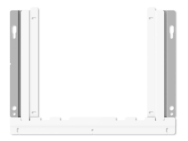 SMS Slim Fixed 400x200 - fixe Wandhalterung - 32 - 60 Zoll - VESA 400x200mm - bis 30kg - Weiss