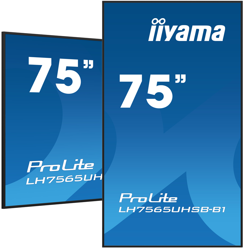 iiyama ProLite LH7565UHSB-B1 - 75 Zoll - 800 cd/m² - 4K - Ultra-HD - 3840x2160 Pixel - 24/7 - Android - Display