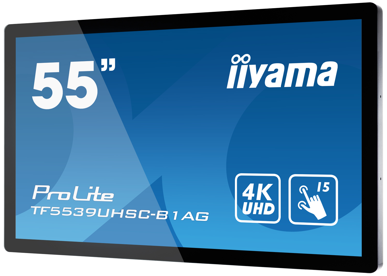 iiyama ProLite TF5539UHSC-B1AG - 55 Zoll - 500 cd/m² - 4K - Ultra-HD - 3840x2160 Pixel - Open Frame - 15 Punkt - Multi Touch Display