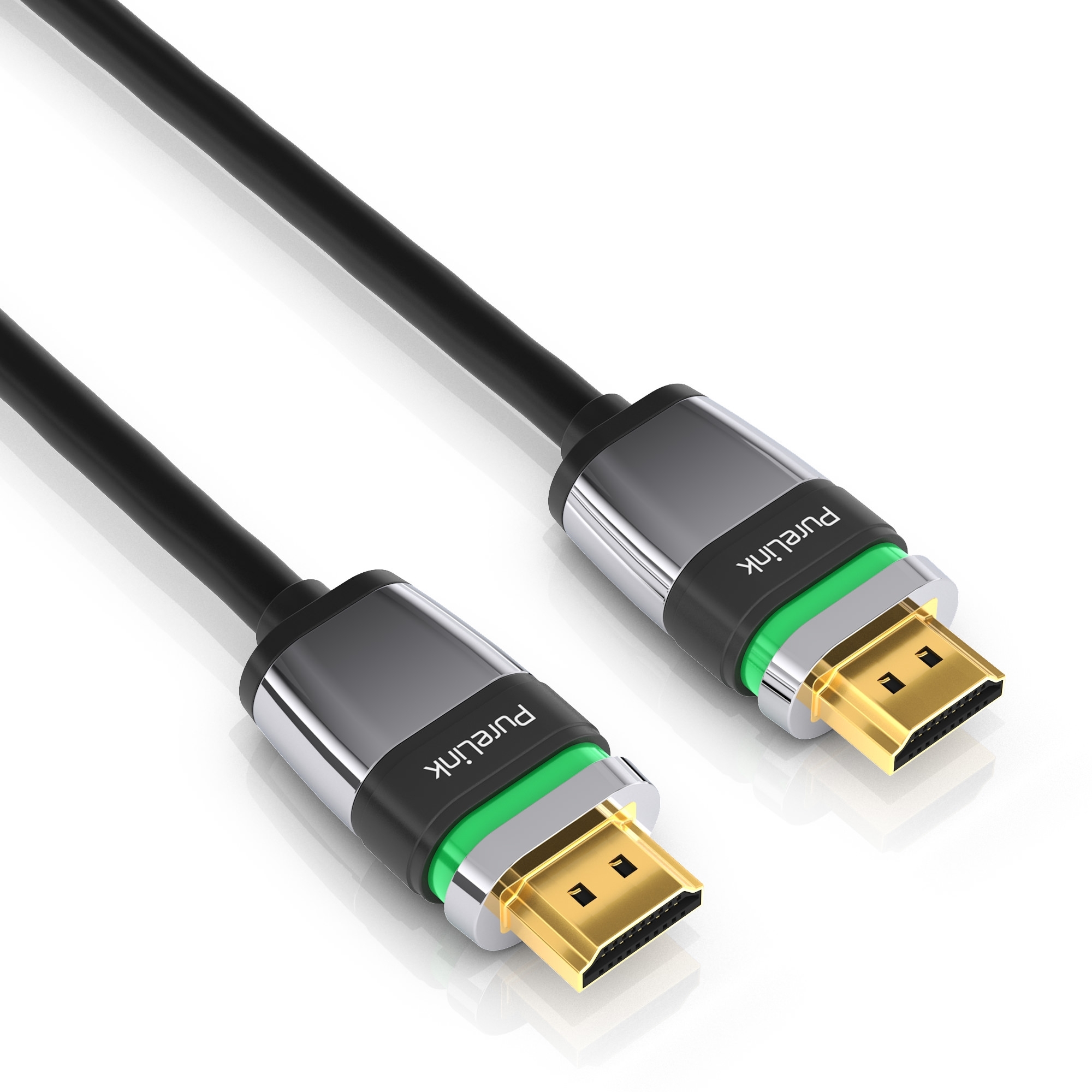 PureLink ULS1000-075 - Ultra-Lock-System - Aktives HDMI 2.0 Kabel 4K - 18Gbps - Schwarz - 7,5 Meter