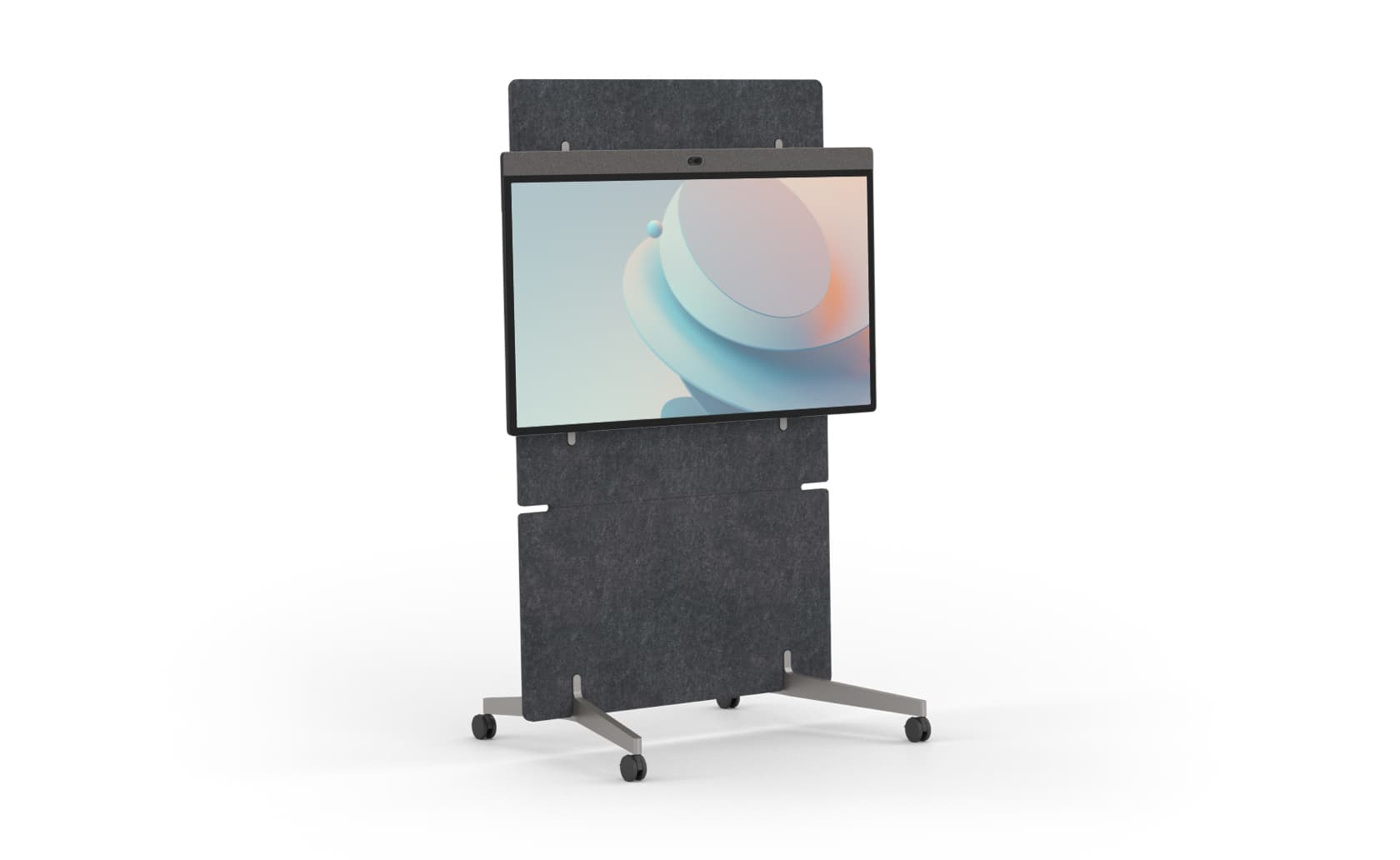 Neat Board 50 for Zoom and MS Teams - 50 Zoll All-in-One-Videokonferenzdisplay mit Tischstandfuß 