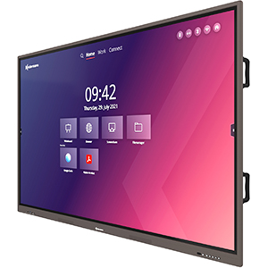 Kindermann Huddle65M  - All-in-one-Lösung - 65 Zoll Touch-Display - CommuniKam KVB120 - DisplayLift motorisierter Rollwagen - KLICK&SHOW K-FX BYOM