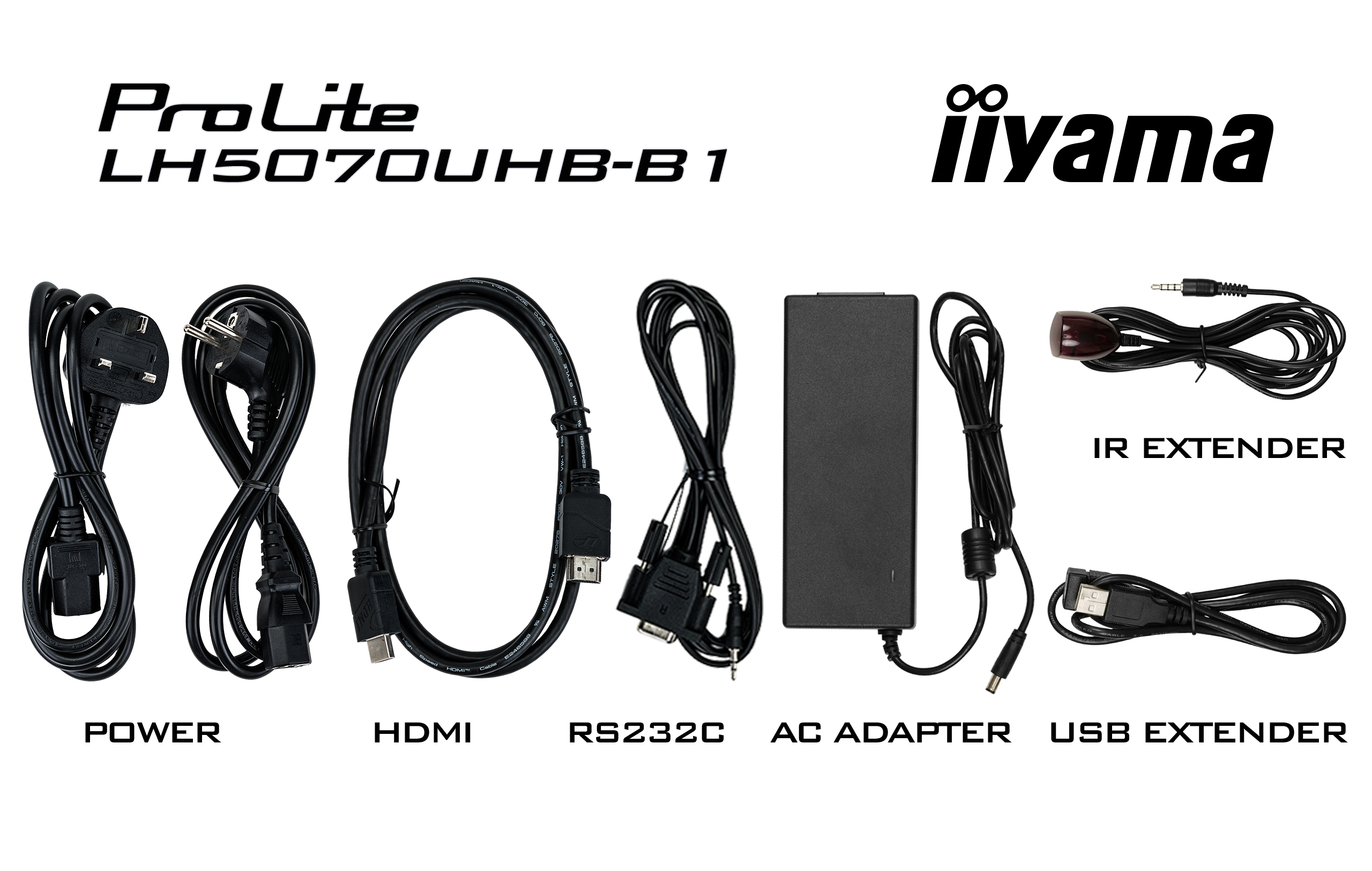 iiyama ProLite LH5070UHB-B1 - 50 Zoll - 700 cd/m² - Ultra-HD - 3840x2160 Pixel - 24/7 - Android 9 - Display