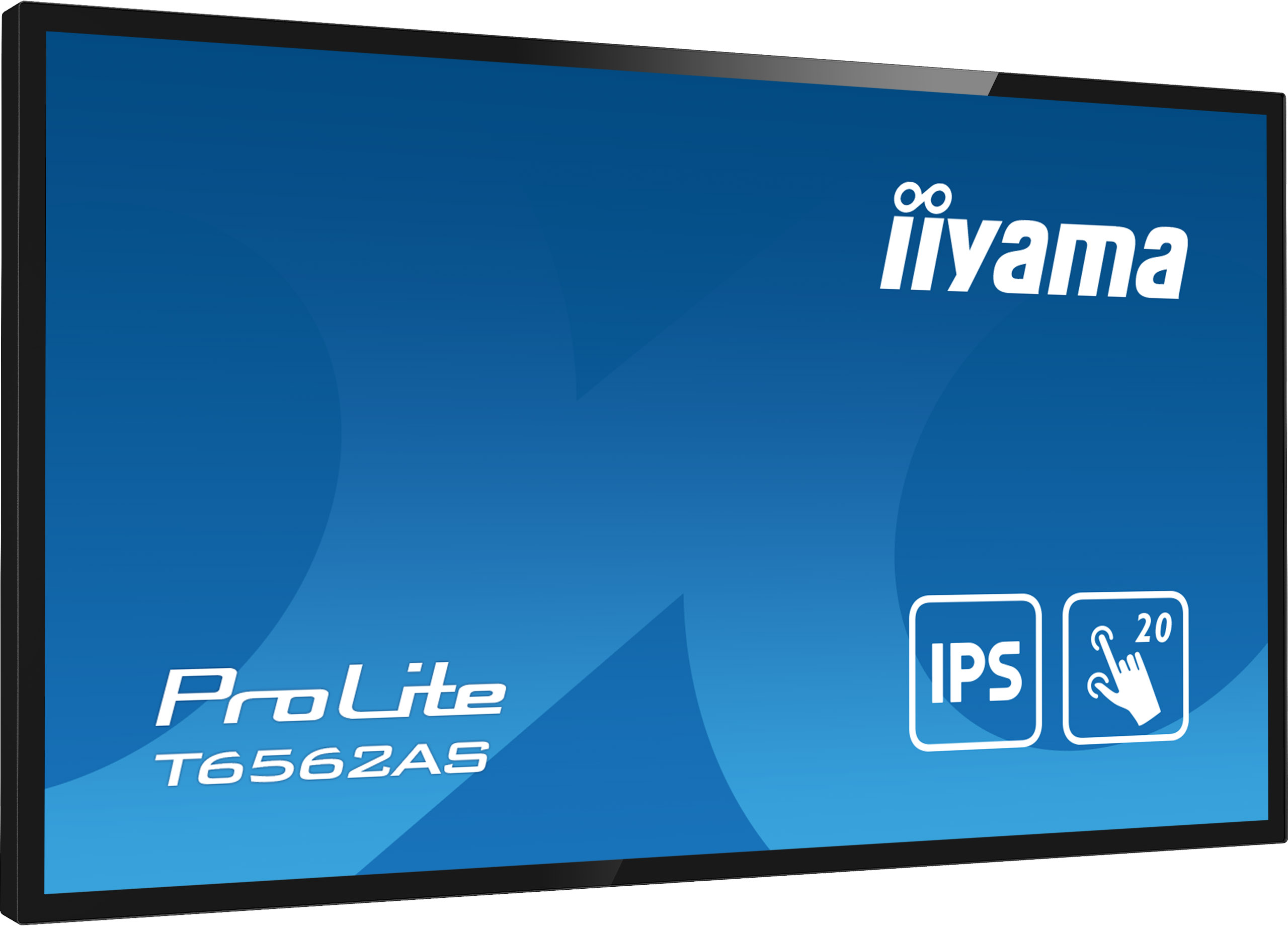 iiyama ProLite T6562AS-B1 - 65 Zoll - 500 cd/m² - 4K - Ultra-HD - 3840x2160 Pixel - Android - 20 Punkt - Multi Touch Display - Schwarz