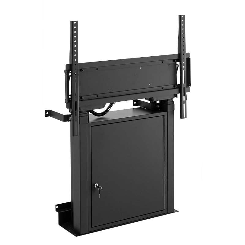 Hagor Wall Lift Pro Light II Black - höhenverstellbares Liftsystem - 55-86 Zoll - VESA 800x600mm - bis 120 kg - Schwarz