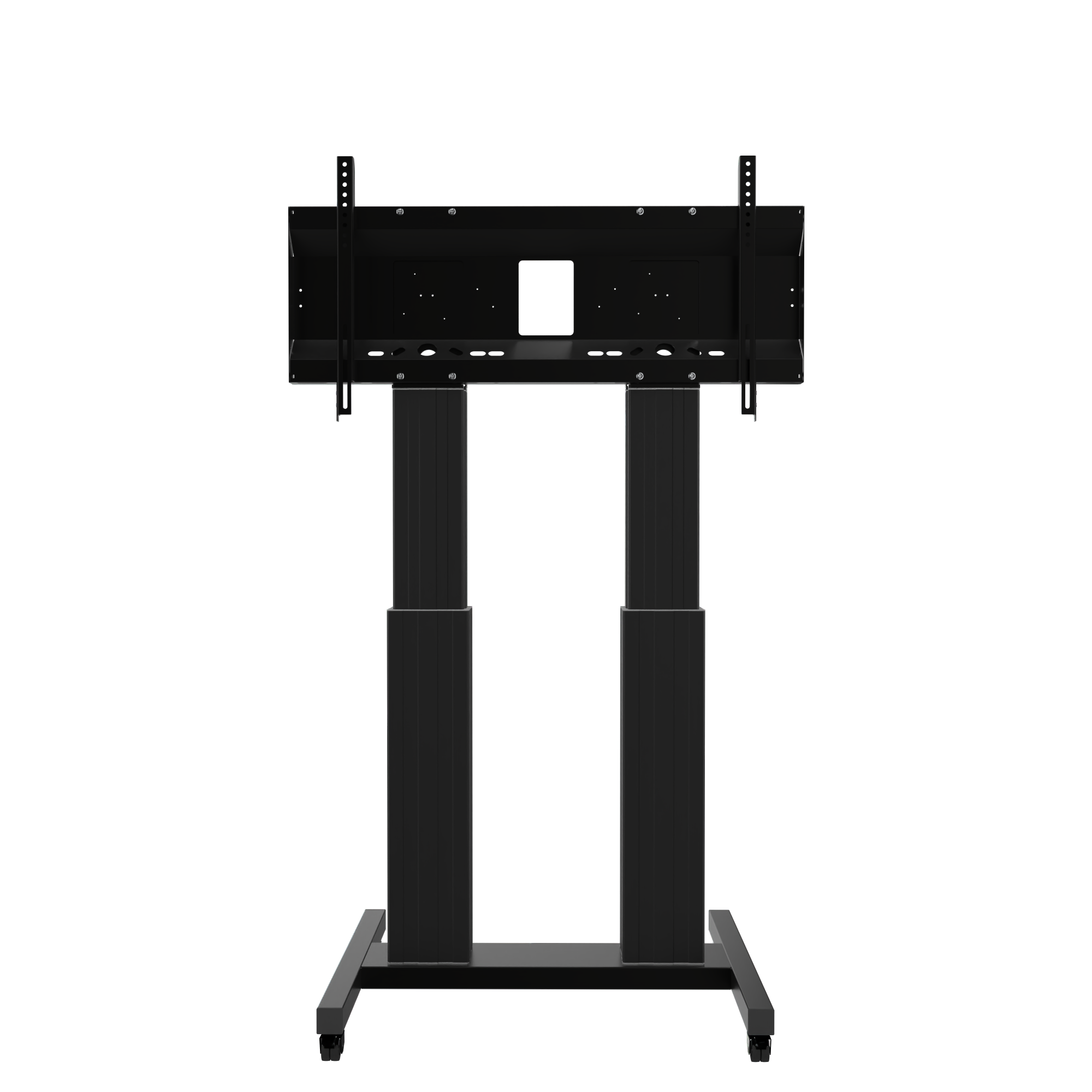 Conen SCETADB - elektrisch höhenverstellbarer Rollwagen - 70-120 Zoll - 250kg - VESA 400x200-1200x600 - Schwarz