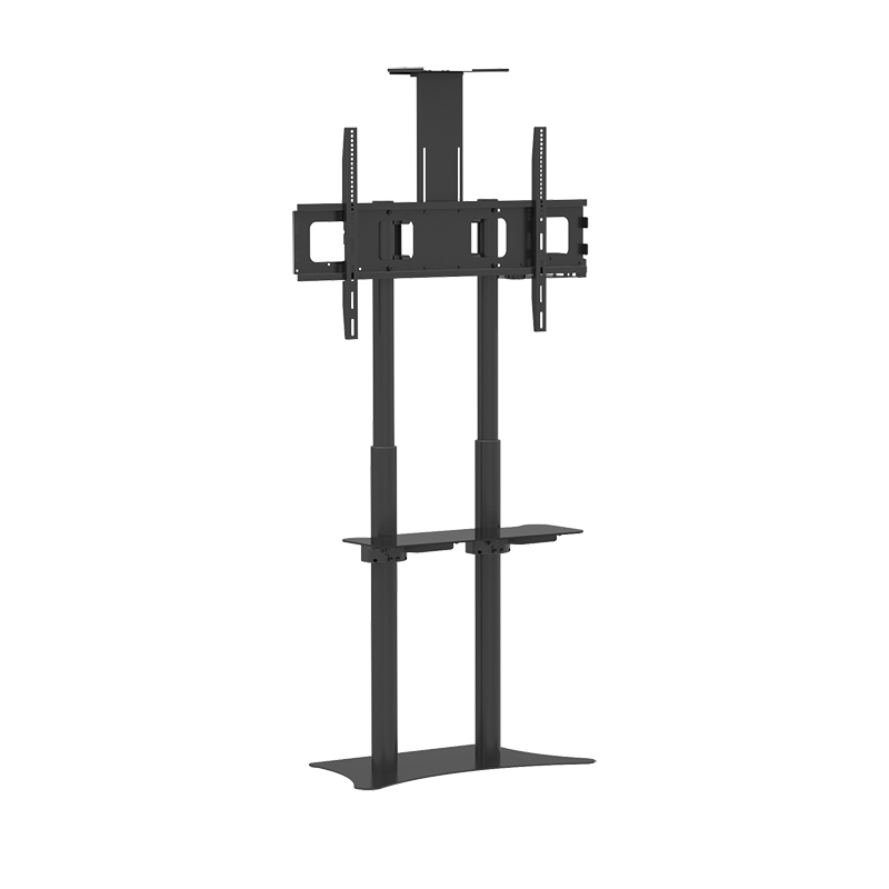 Hagor Braclabs Stand Floorbase HD - höhenverstellbares Schwerlast Standsystem - 65-100 Zoll - VESA 1000x600mm - max. 100 kg - Schwarz