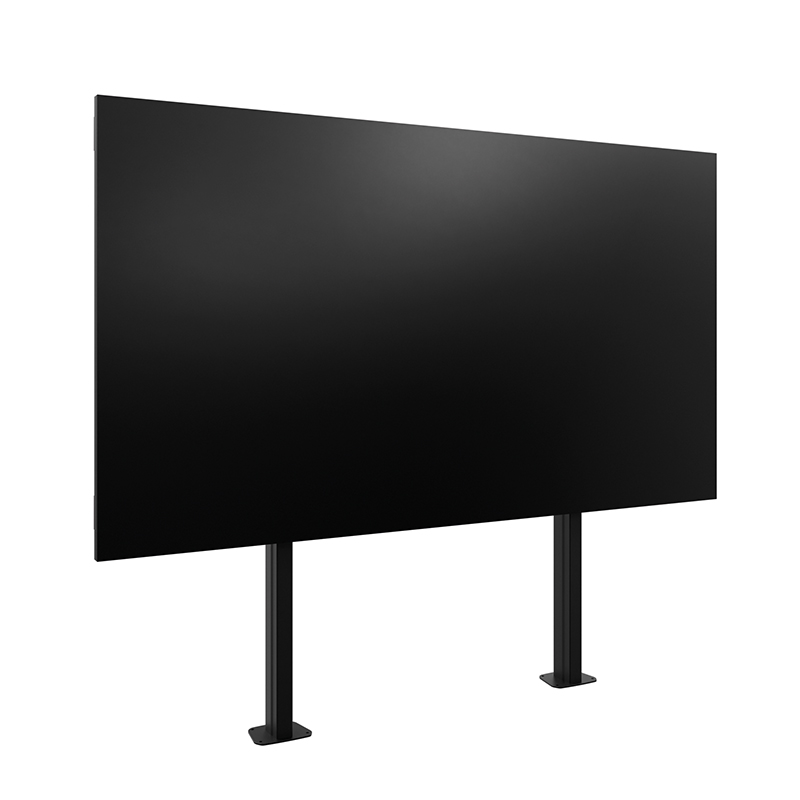 Hagor LED-SBW Samsung IAC 130 Zoll - Standsystem zur Boden-Wandmontage - passend für Samsung IAC 130 Zoll - Schwarz