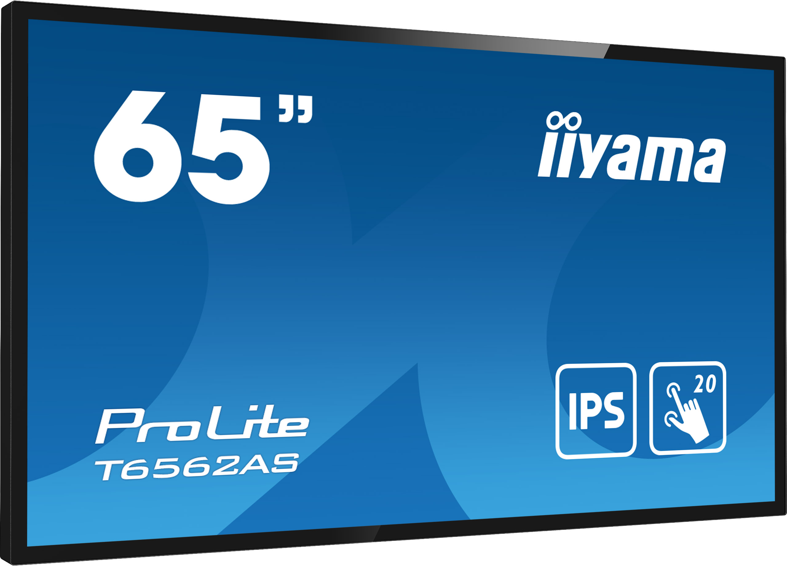 iiyama ProLite T6562AS-B1 - 65 Zoll - 500 cd/m² - 4K - Ultra-HD - 3840x2160 Pixel - Android - 20 Punkt - Multi Touch Display - Schwarz