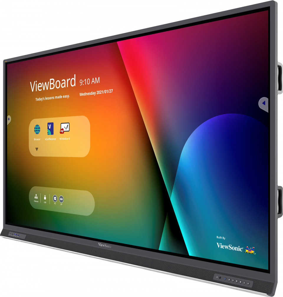 ViewSonic IFP8652-1A - 86 Zoll - 400 cd/m² - 4K - Ultra-HD - 3840x2160 Pixel - Android - 32GB - 33 Punkt - Touch Display