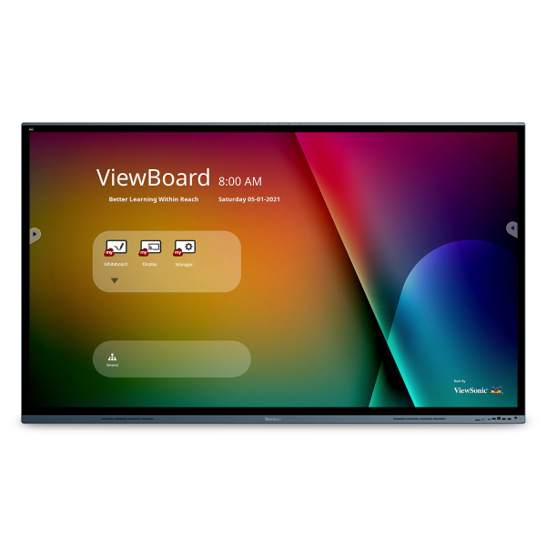 ViewSonic IFP8662 - 86 Zoll - 350 cd/m² - 4K - Ultra-HD - 3840x2160 Pixel - Android - 32GB - 20 Punkt - Touch Display