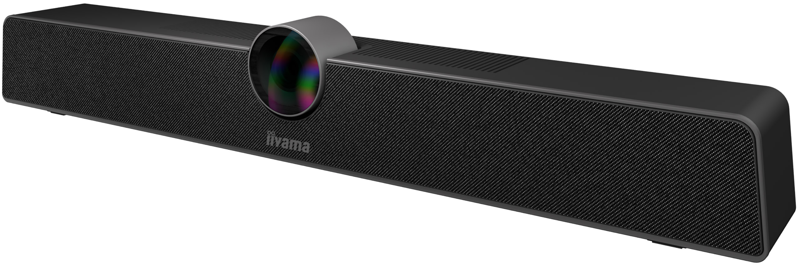 iiyama UC CAM120ULB-1 - All-in-one-Videobar - 12MP - USB - Mikrofon - Lautsprecher - 120° Sichtfeld - Auto-Framing - kleine und mittelgroße Räume