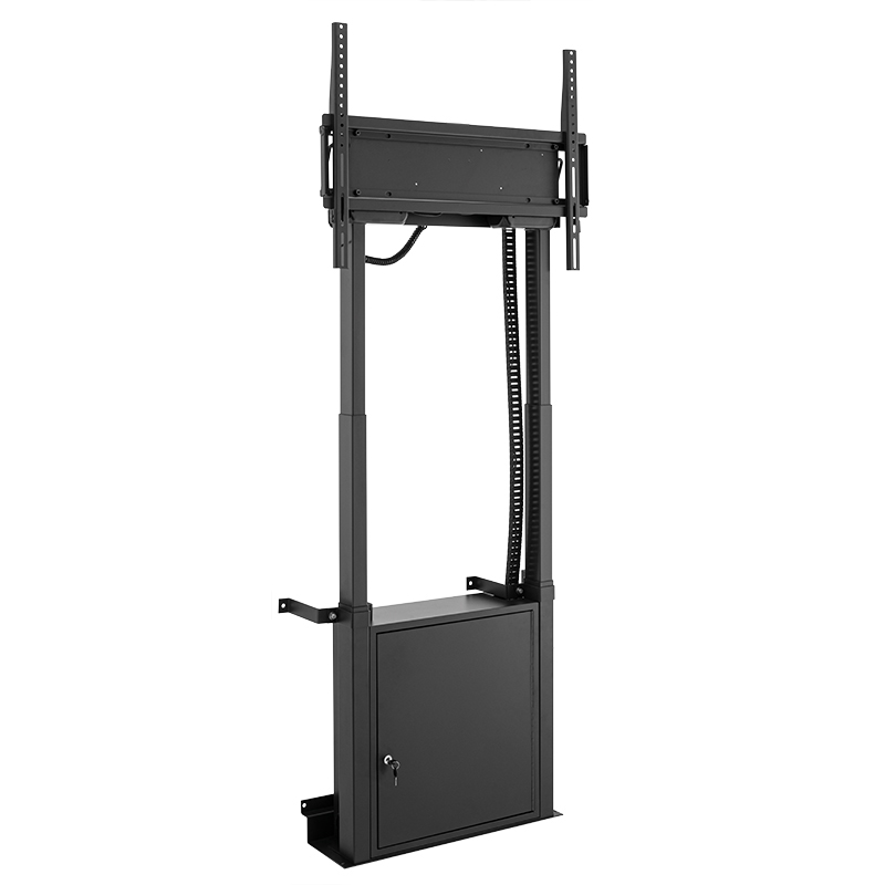 Hagor Wall Lift Pro Light II Black - höhenverstellbares Liftsystem - 55-86 Zoll - VESA 800x600mm - bis 120 kg - Schwarz