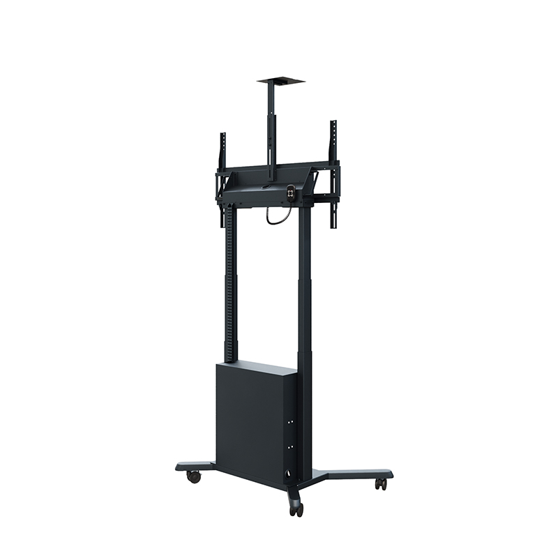 Hagor HP Twin Lift M-B - mobiles, elektrisch höhenverstellbares Liftsystem - 55-86 Zoll - VESA 900x600mm -  bis 120kg - Schwarz