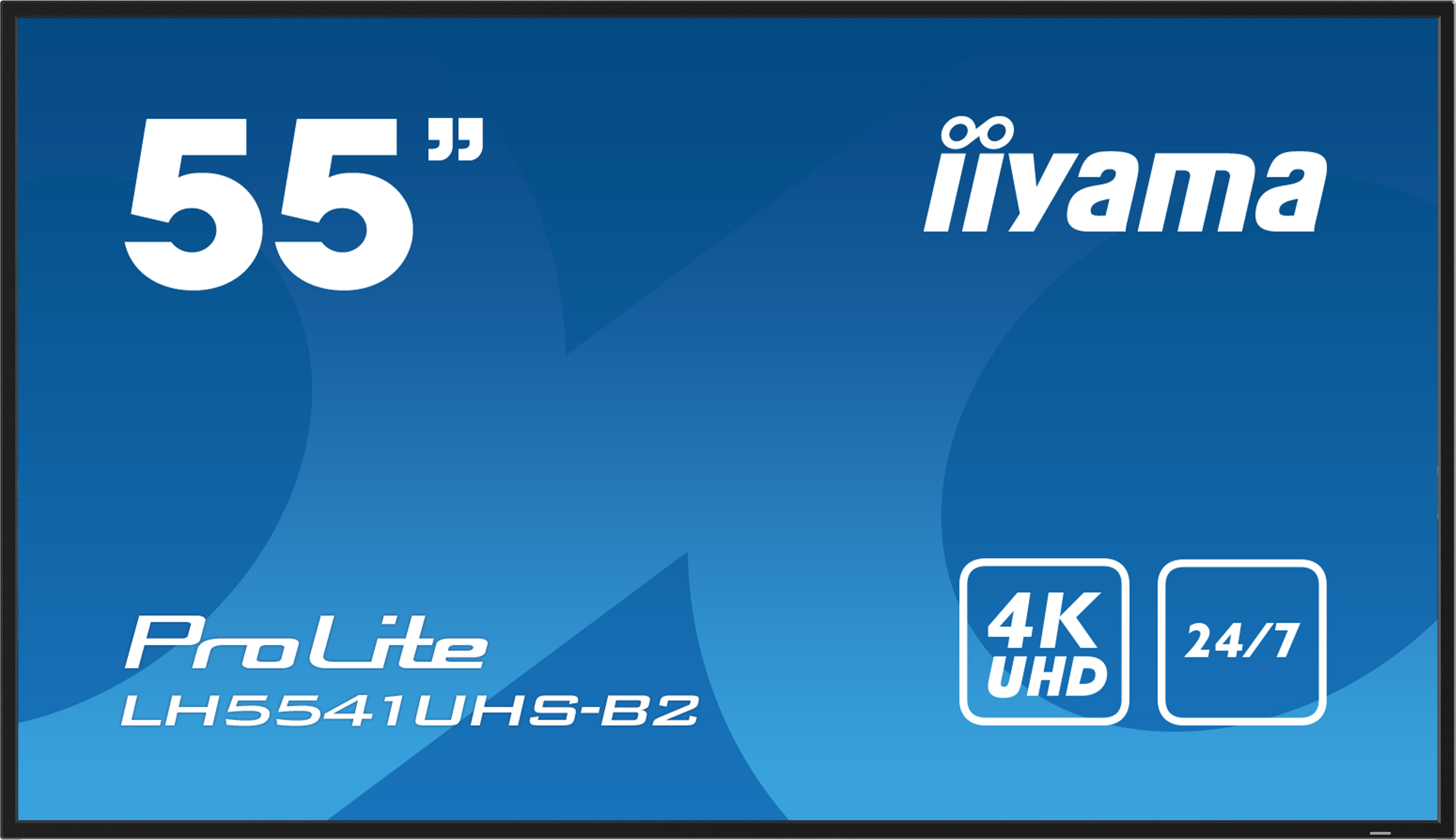 iiyama ProLite LH5541UHS-B2 - 55 Zoll - 500 cd/m² - 4K - Ultra-HD - 3840x2160 Pixel - 24/7 - Display