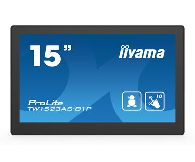 iiyama ProLite TW1523AS-B1P - 15,6 Zoll - 385 cd/m² - Full-HD - 1920x1080 Pixel - Android - WiFi - 15,6 Punkt - Touch Display