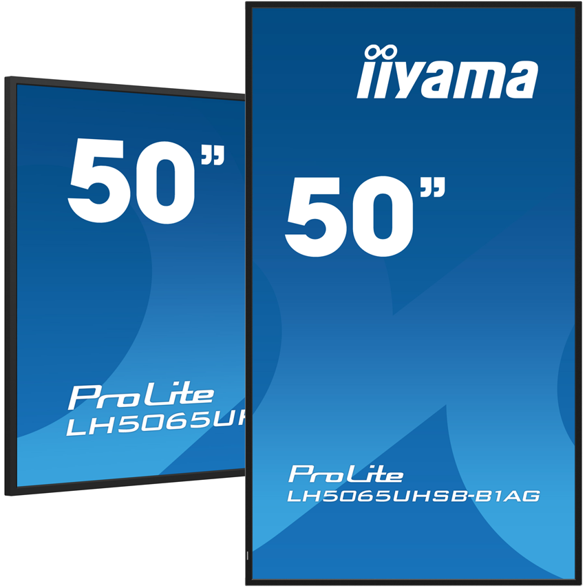 iiyama ProLite LH5065UHSB-B1AG - 50 Zoll - 800 cd/m² - 4K - Ultra-HD - 3840x2160 Pixel - 24/7 - Android - Display - Schwarz