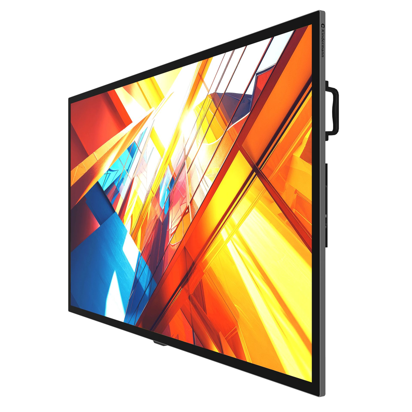 Kindermann TD-4075 - 75 Zoll - 600 cd/m² - 4K - Ultra-HD - 3840x2160 Pixel - 10 Punkt PCAP - Touchdisplay - Face Up geeignet