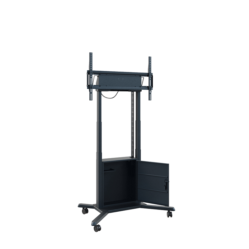 Hagor HP Twin Lift M-B - mobiles, elektrisch höhenverstellbares Liftsystem - 55-86 Zoll - VESA 900x600mm -  bis 120kg - Schwarz