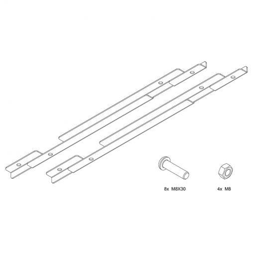 Hagor Flip Adapter für WM65R / WM65B passend für Hagor WH SA Flip, HA Flip-Trolley und Hagor HP Twin Lift M-Flip