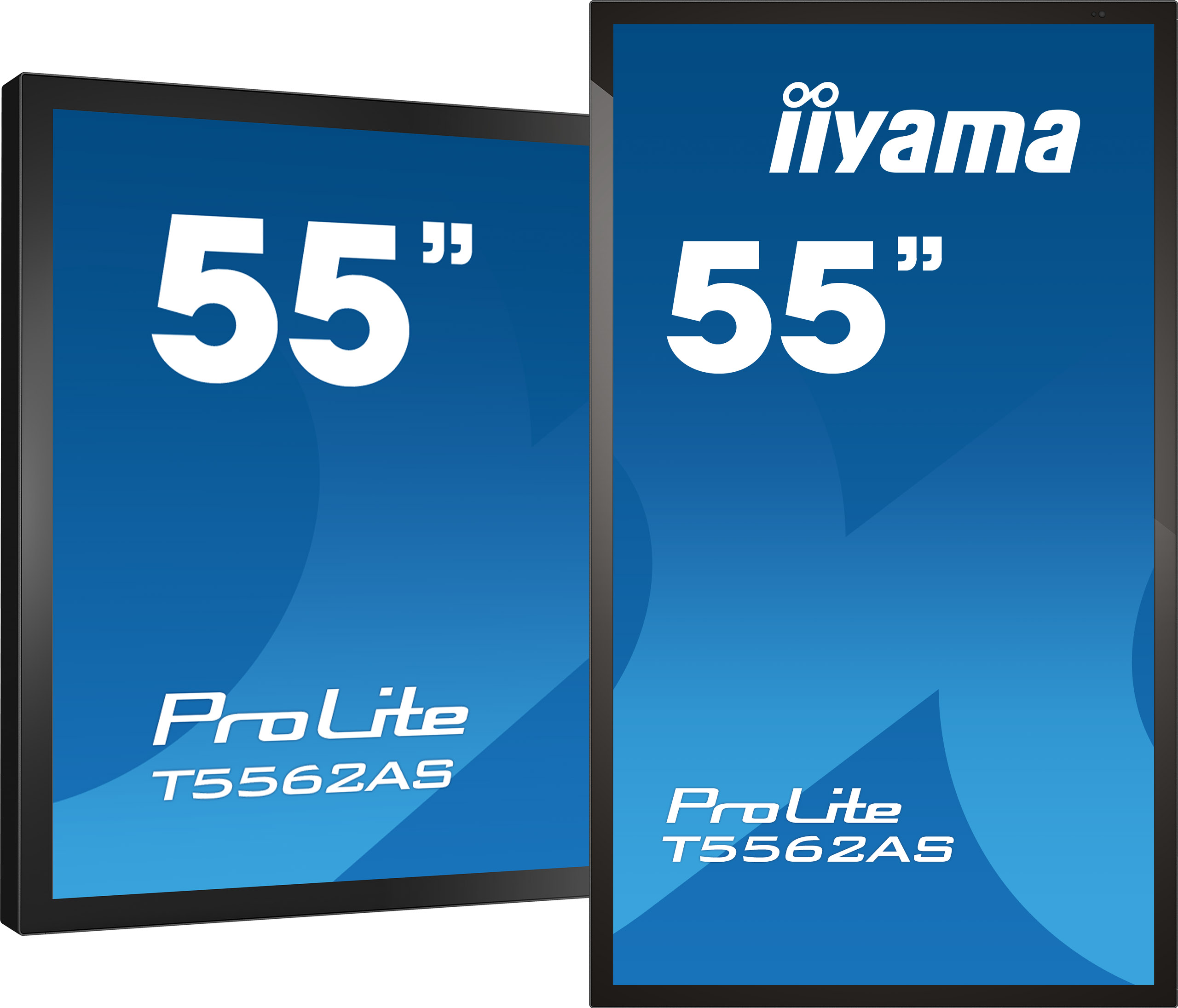 iiyama ProLite T5562AS-B1 - 55 Zoll - 500 cd/m² - 4K - Ultra-HD - 3840x2160 Pixel - Android - 20 Punkt - Multi Touch Display - Schwarz