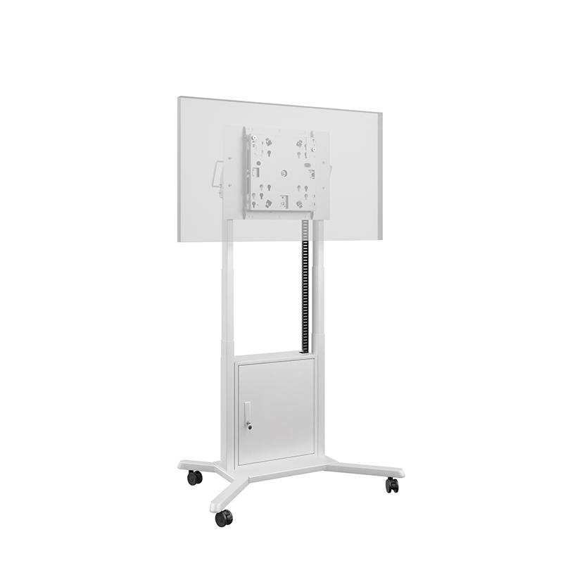 Hagor HP Twin Lift M-Flip + Adapter 65" - mobiles, elektrisch höhenverstellbares Liftsystem - displayspezifisch für Samsung Flip WM65B - bis 45kg - Weiss