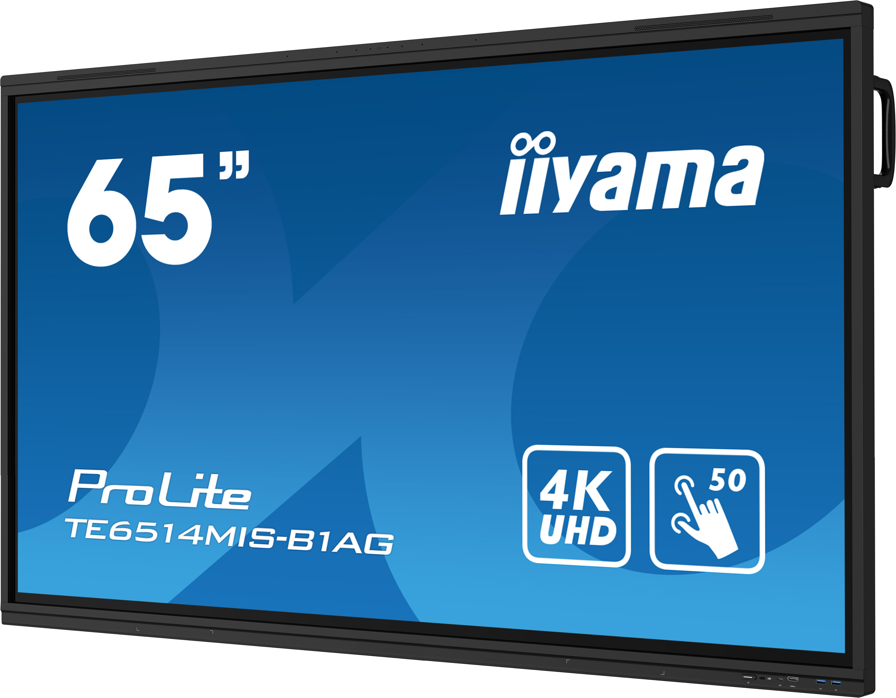 iiyama PROLITE TE6514MIS-B1AG - 65 Zoll - 435 cd/m² - 4K - Ultra-HD - 3840X2160 Pixel - 24/7 - 50 Punkt - Touch Display