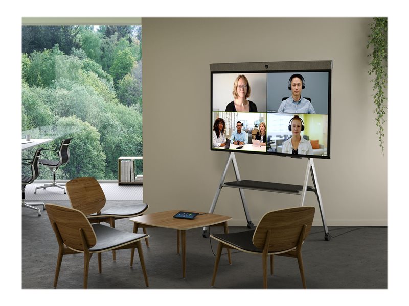 Neat Board Bundle - 65 Zoll All-in-One-Videokonferenzdisplay mit Neat Board Floorstand - Microsoft Teams and Zoom