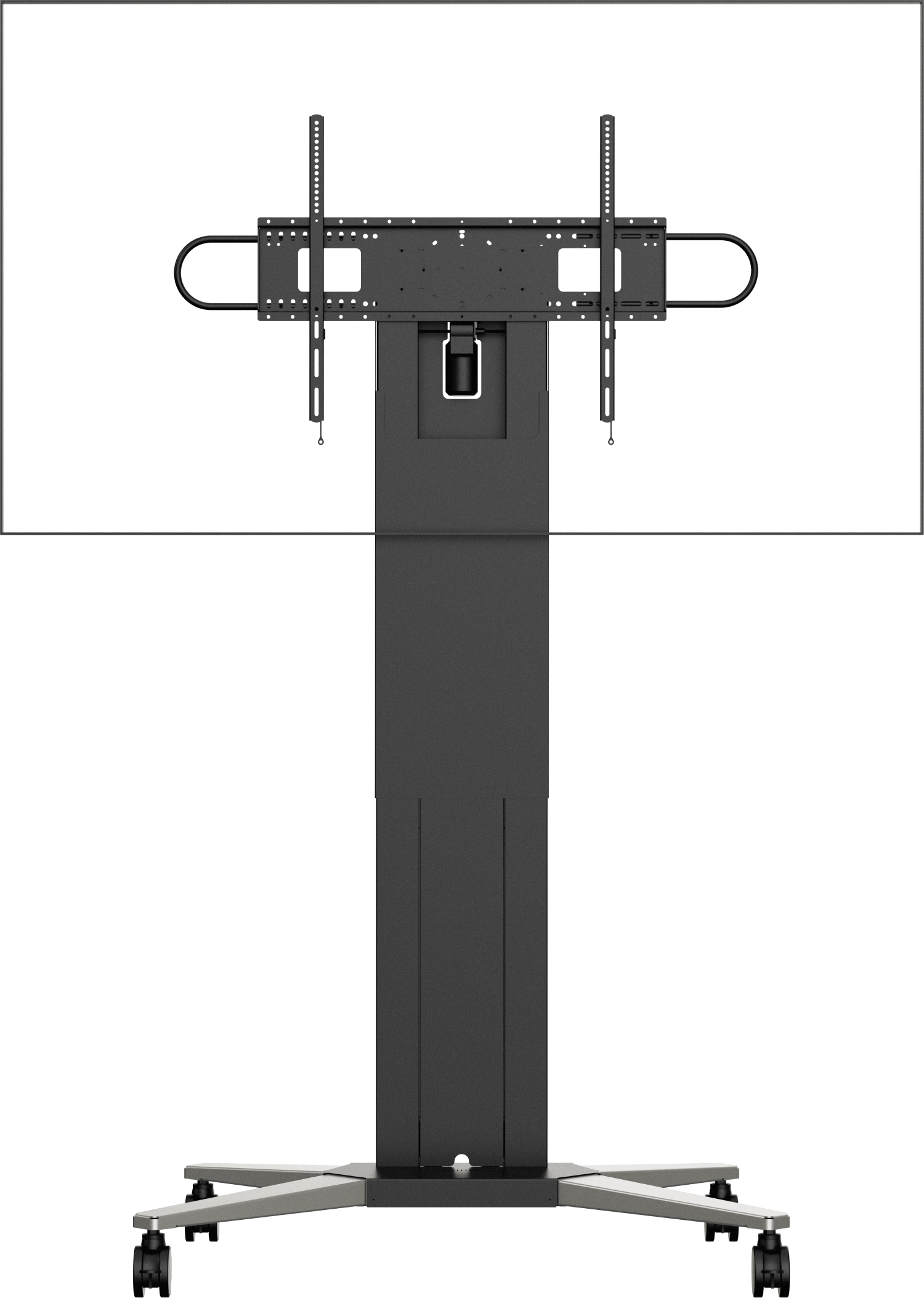 Vision VFM-F50T - motorisierter Rollwagen / Standfuß - 47-90 Zoll - VESA 800x600mm - bis 130 kg - Schwarz