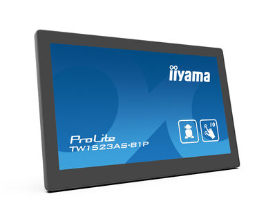 iiyama ProLite TW1523AS-B1P - 15,6 Zoll - 385 cd/m² - Full-HD - 1920x1080 Pixel - Android - WiFi - 15,6 Punkt - Touch Display