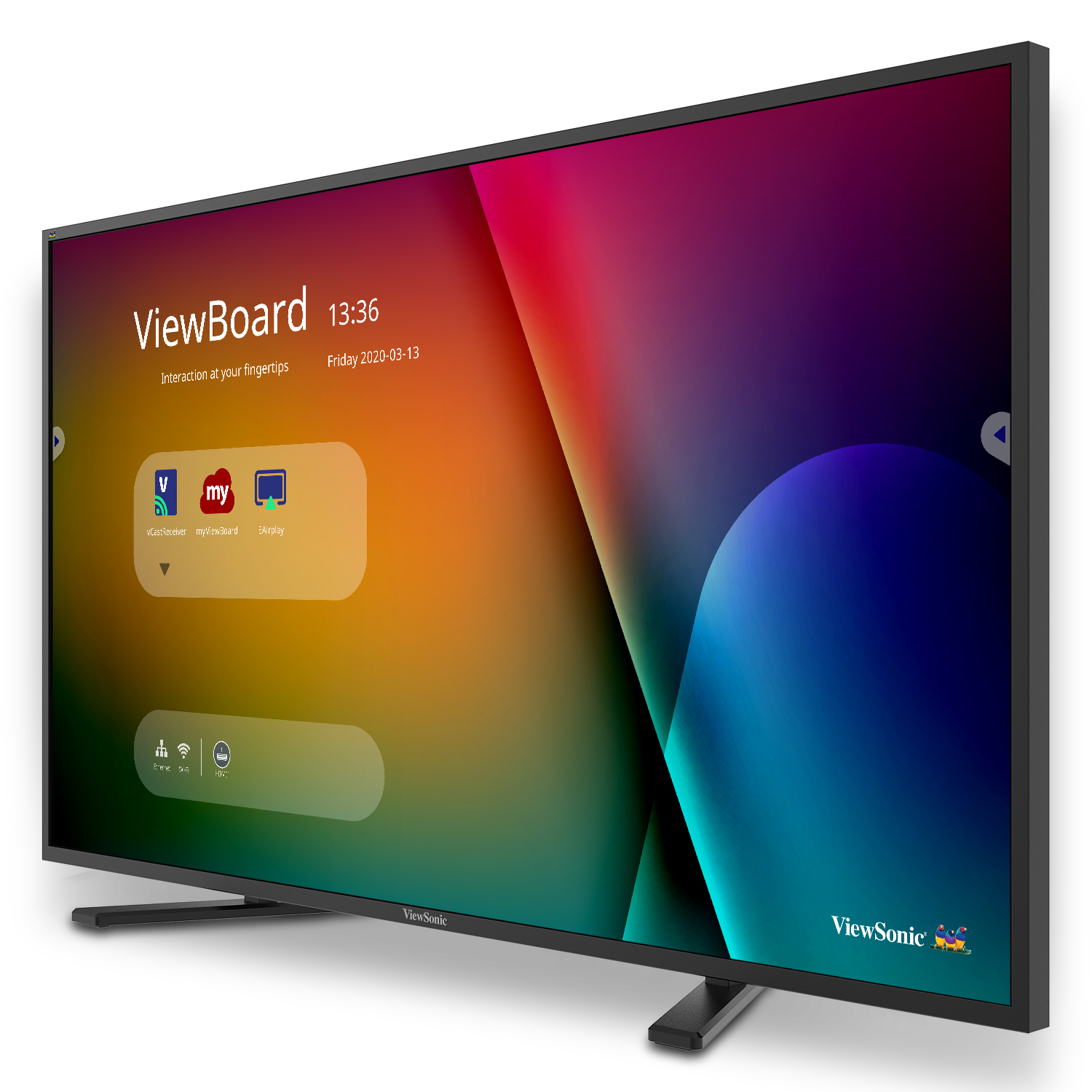 ViewSonic IFP4320 - 43 Zoll - 350 cd/m² - 4K - Ultra-HD - 3840x2160 Pixel - Android - 16GB - 10 Punkt - Touch Display