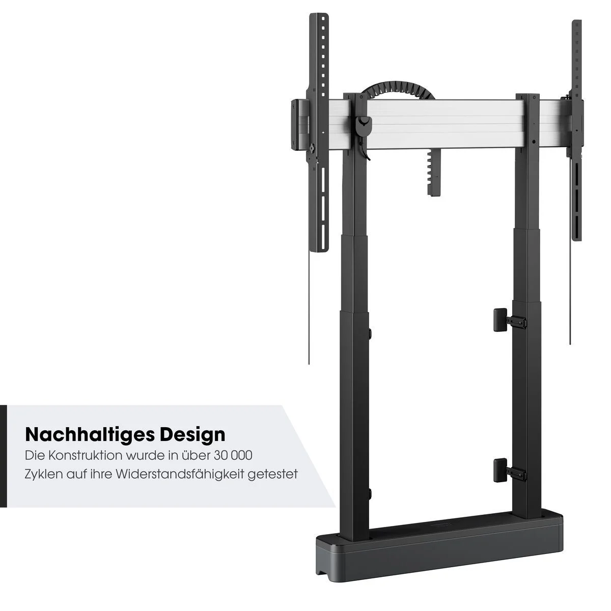 VOGELS RISE 2008B - motorisierte Boden-Wandhalterung - 65-86 Zoll - VESA 800x600mm - bis 120 kg  - 80 mm/s - Schwarz