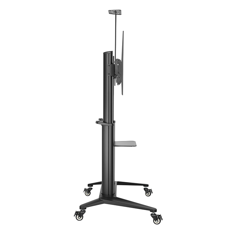 Hagor BrackIT Stand HD XXL - mobiles Standsystem - 65-120 Zoll - VESA 1000x600 mm - bis 140kg - Schwarz