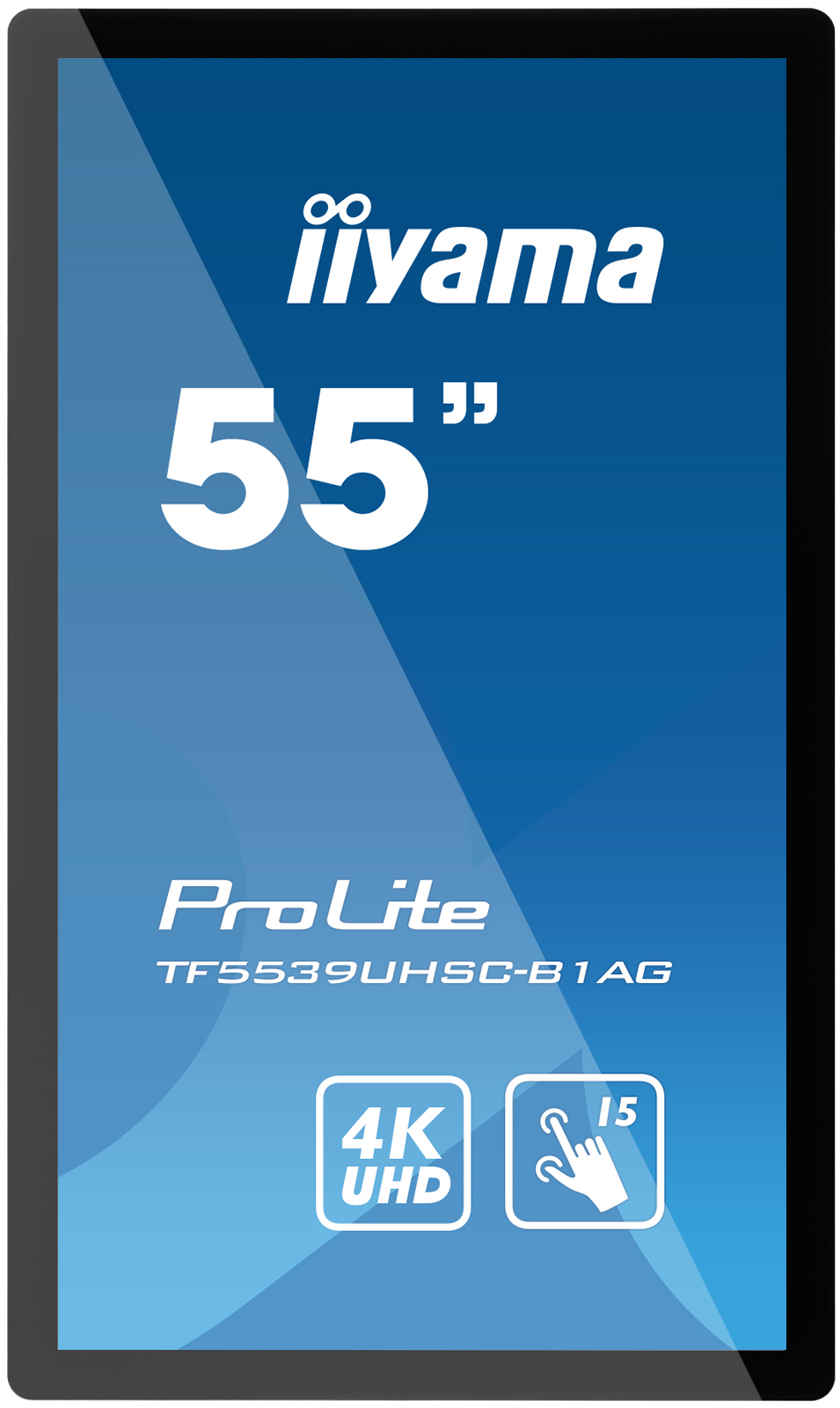 iiyama ProLite TF5539UHSC-B1AG - 55 Zoll - 500 cd/m² - 4K - Ultra-HD - 3840x2160 Pixel - Open Frame - 15 Punkt - Multi Touch Display