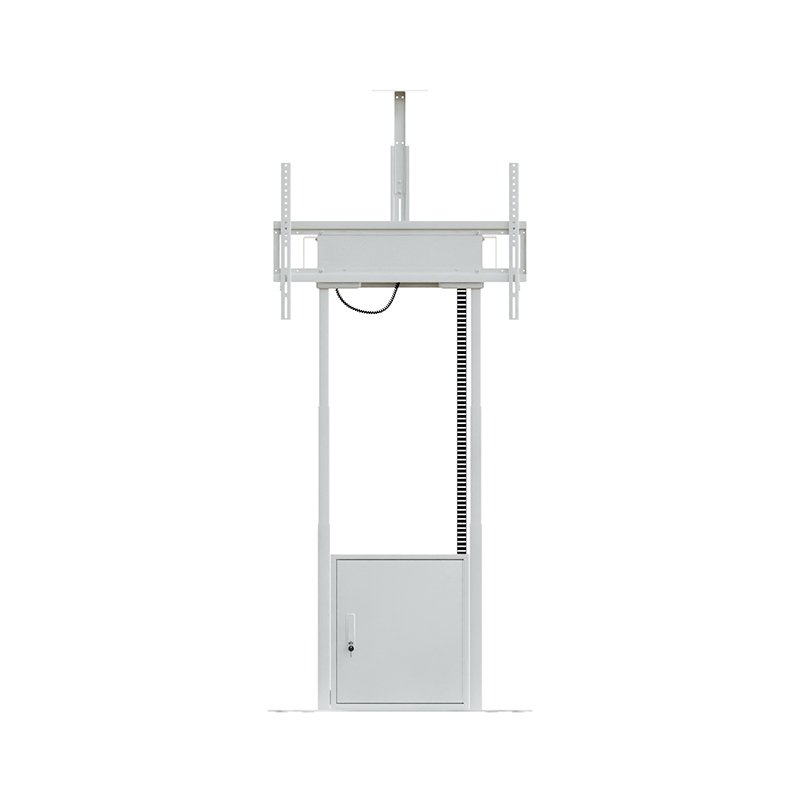 Hagor HP Twin Lift FS-W - freistehendes, elektrisch höhenverstellbares Liftsystem - 55-86 Zoll - VESA 900x600mm -  bis 120kg - Weiss