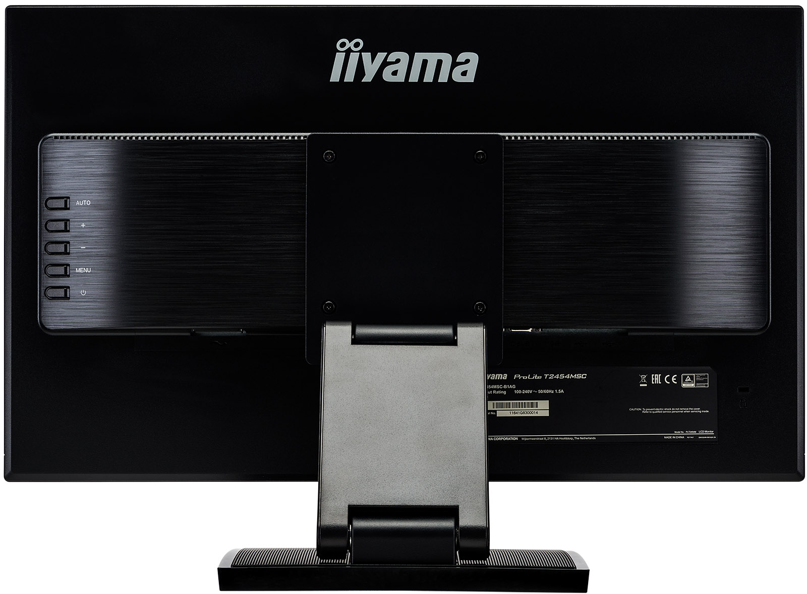 iiyama ProLite T2454MSC-B1AG - 24 Zoll - 250 cd/m² - Full-HD - 1920x1080 Pixel - 10 Punkt - Multi Touch Monitor - Schwarz