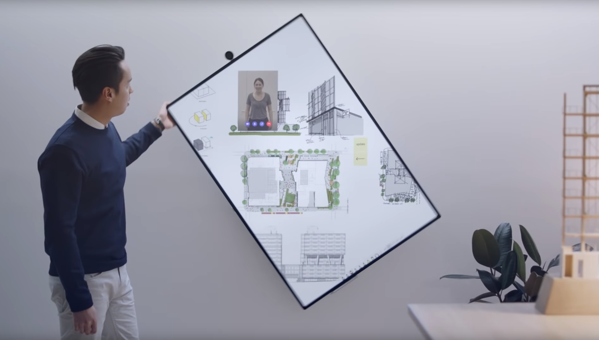 Steelcase Roam Wandhalterung für 50,5 Zoll Microsoft Surface Hub 2S und Hub 3