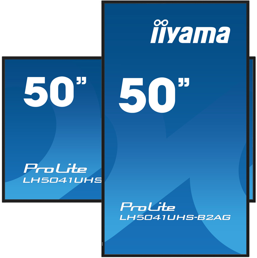 iiyama ProLite LH5041UHS-B2AG - 50 Zoll - 500 cd/m² - 4K - Ultra-HD - 3840x2160 Pixel - 24/7 - Display