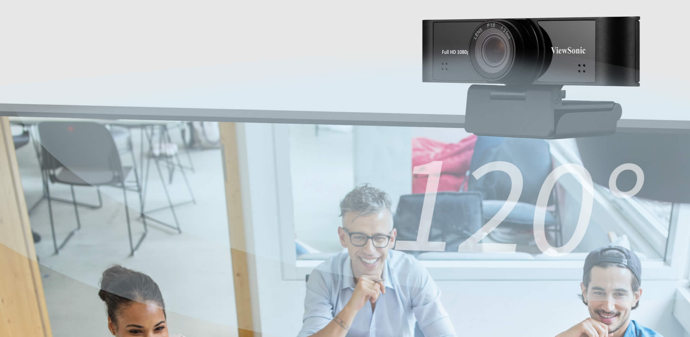 ViewSonic CDE9830 - mit WebCam für perfekte Videokonferenzen aufrüstbar