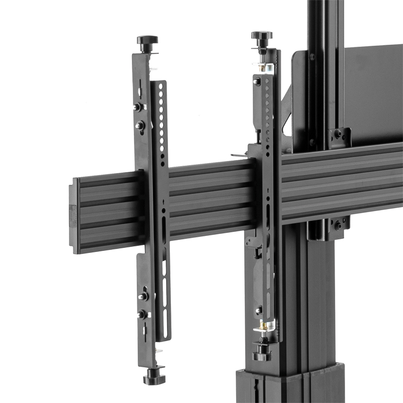 Hagor Mobile Lift Pro Matrix - mobiles höhenverstellbares Liftsystem für 2x2 Videowall - 46-55 Zoll - schwarz