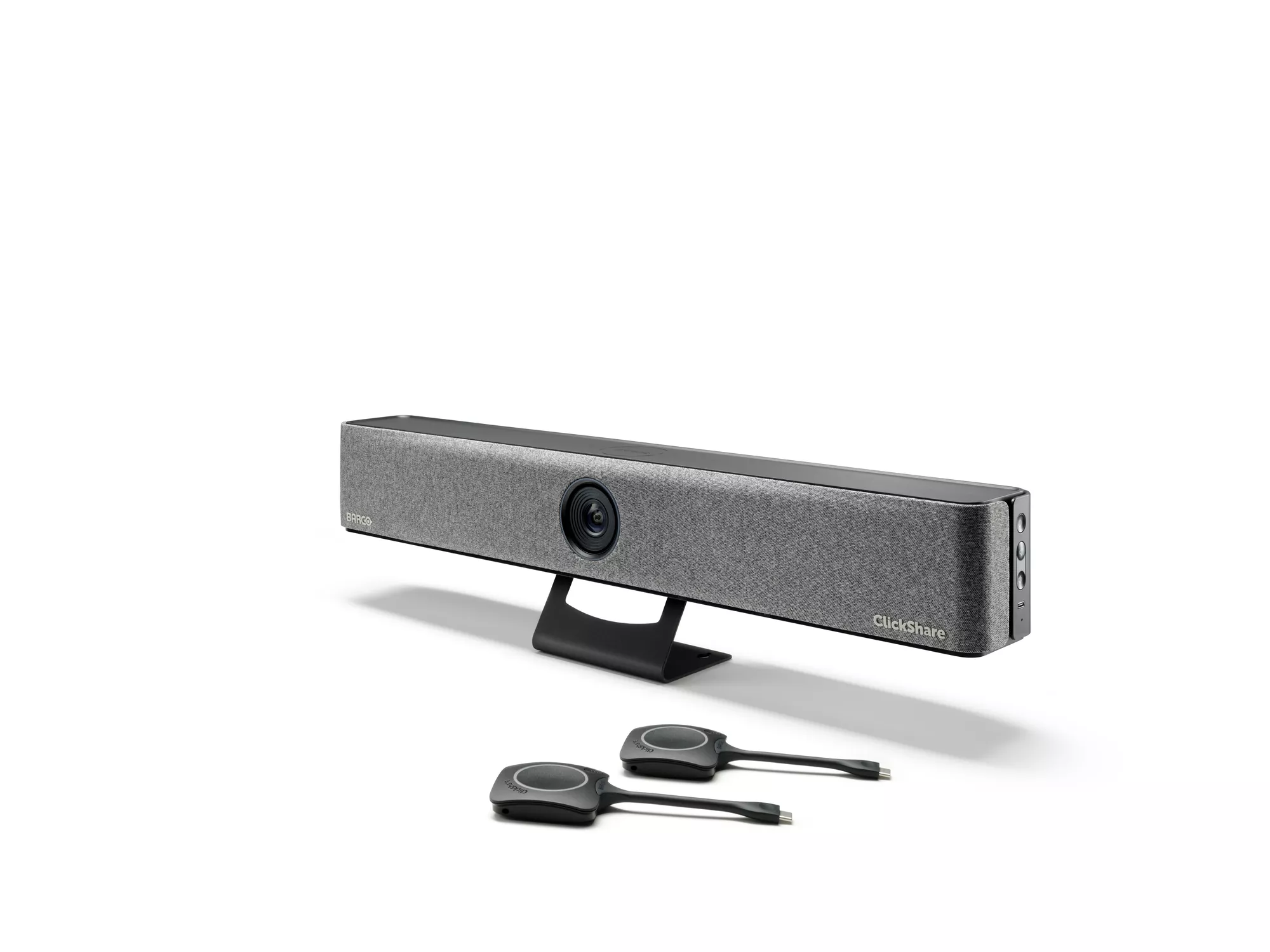 Barco ClickShare Bar Pro - All-in-One-Videokonferenzsoundbar mit 2 Buttons - mittelgroße Räume