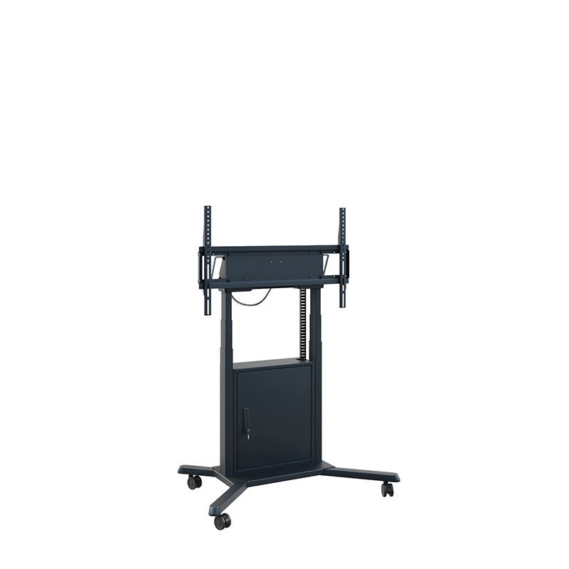 Hagor HP Twin Lift M-B - mobiles, elektrisch höhenverstellbares Liftsystem - 55-86 Zoll - VESA 900x600mm -  bis 120kg - Schwarz