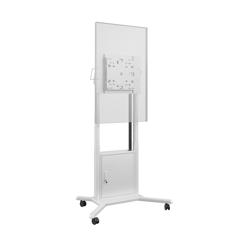 Hagor HP Twin Lift M-Flip + Adapter 65" - mobiles, elektrisch höhenverstellbares Liftsystem - displayspezifisch für Samsung Flip WM65B - bis 45kg - Weiss