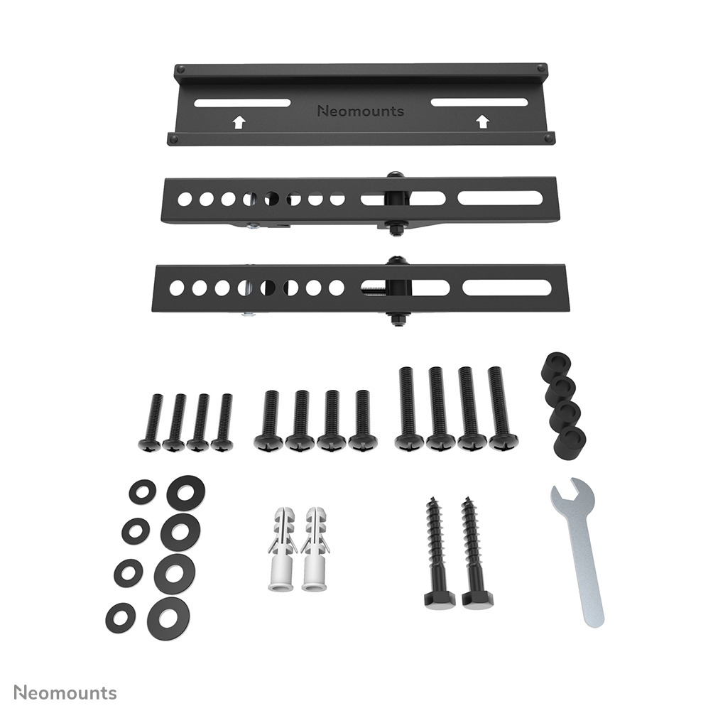 Neomounts WL30-350BL12 - fixe Wandhalterung - 24-55 Zoll - VESA 200x200mm - bis 30 kg - Schwarz